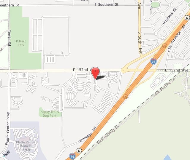 Location Map: 4700 East Bromley Lane Brighton, CO 80601